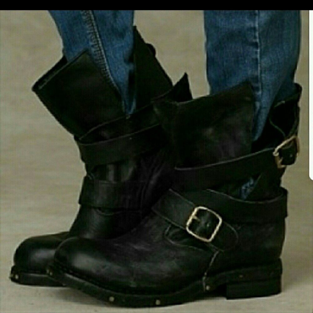 Jeffrey Campbell Moto Boots size 7 worn once